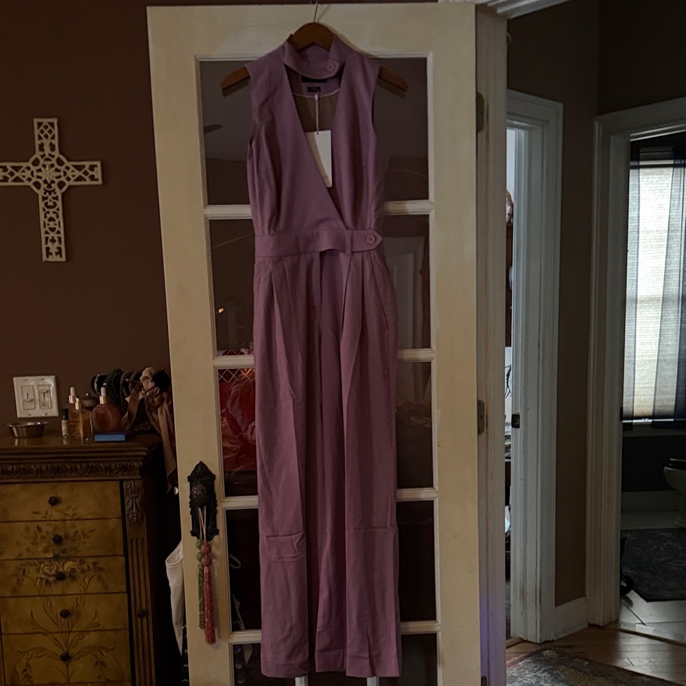 Wildfang Lavender Jumpsuit